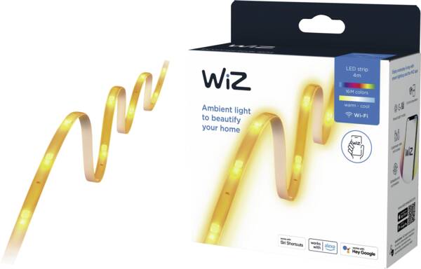 WiZ LED Strip Tunable White & Color 4m Type-C Einzelpack