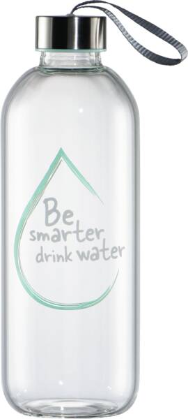 181597 Glas-Trinkflasche, 1000 ml - Transparent