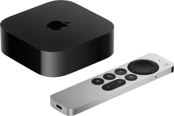 Apple TV 4K Wi‑Fi + Ethernet 128GB (3. Generation) - Schwarz