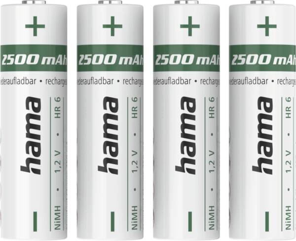 223531 NiMH-AKKUS/4xAA/2500mAh/MIGNON