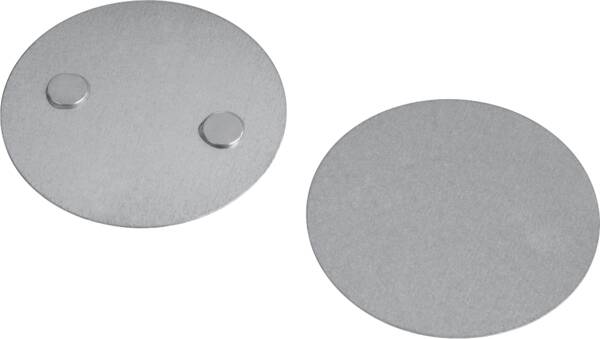 223843 Magnet-Befestigungs-Set für Rauchme - Silber