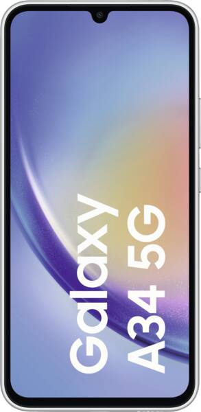 Galaxy A34 5G A346B 128GB - Awesome Silver