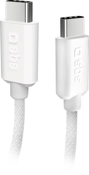 Tissue cable Type-C to Type-C  1.5m - Weiss