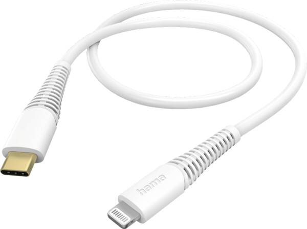 125100 USB-Kabel,USB-C-Lightning, 1,5 m - Weiss
