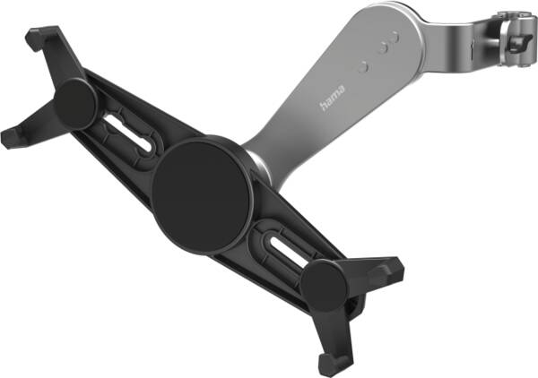 125122 Uni.Kfz-Halter.f.Tablet Alu - Schwarz-Silber
