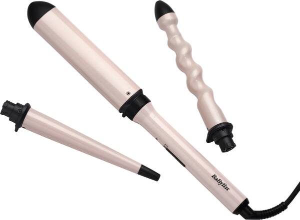 MS750E Curl and Wave Trio - Rosa-Schwarz