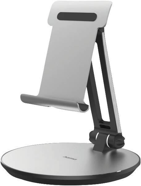 125123 Aluminium Halterung für Tablets - Schwarz-Silber