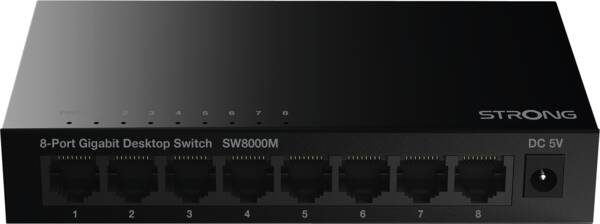 8-Port Gigabit Metall Desktop Switch