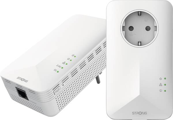 Powerline Wi-Fi 1000 2er-Pack - Weiss