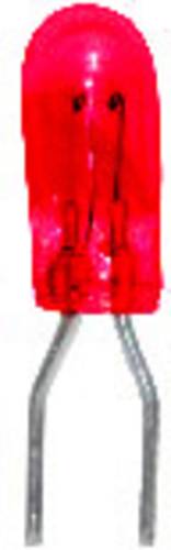 BELI-BECO 61008D Miniatur Glühlampe 22 V 0.53 W Bi-Pin 4 mm Rot 1 St.