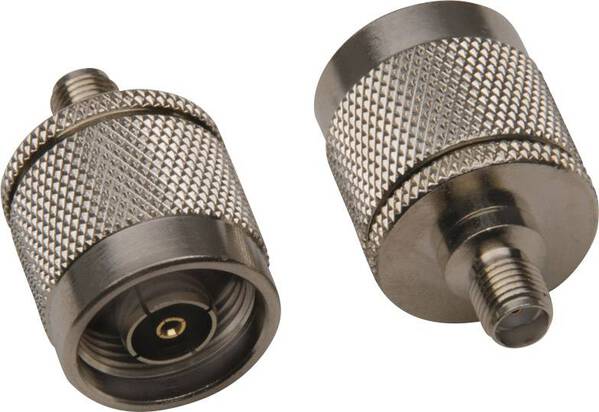 TRU COMPONENTS 1579579 N-Reverse-Adapter N-Reverse-Stecker - SMA-Buchse 1 St.