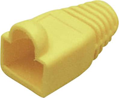 TRU COMPONENTS Knickschutztülle für RJ45 Stecker 1582531 Knickschutztülle Gelb 1 St.
