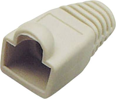 TRU COMPONENTS Knickschutztülle für RJ45 Stecker 1582602 Knickschutztülle Grau 1 St.