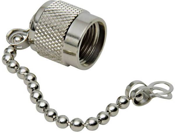 TRU COMPONENTS 1582556 Abdeckkappe Vernickelt 1 St.