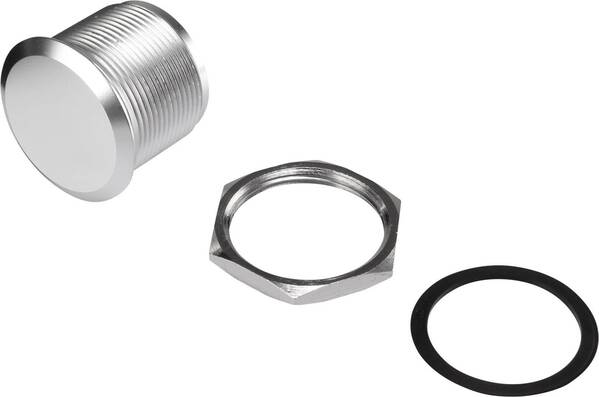 TRU COMPONENTS M03-NT Abdeckkappe für Einbaubohrung 22 mm Inhalt: 1 St.