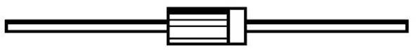 Vishay Avalanche Diode BYV28-200 Gehäuseart (Halbleiter) SOD-64 Sperrspannung U(R) 200 V Durchlassstrom I(F) 3.5 A