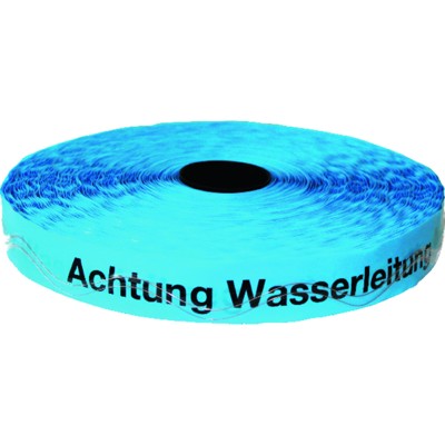 Kelmaplast - Ortungsband 250m Achtung Wasserleitung