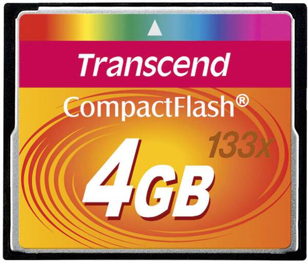 Transcend Standard 133x CF-Karte 4 GB