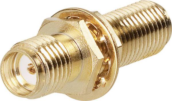 TRU COMPONENTS 1579344 SMA-Adapter SMA-Buchse - SMA-Buchse 1 St.