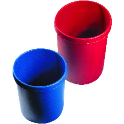 helit - Papierkorb 30 l 405mm blau