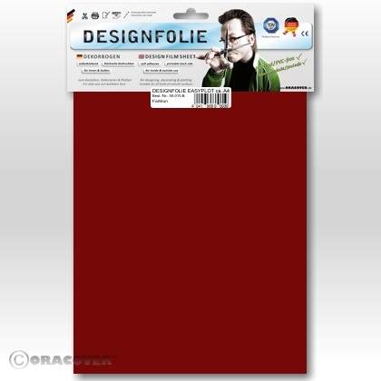 Oracover 50-020-B Designfolie Easyplot (L x B) 300 mm x 208 mm Rot