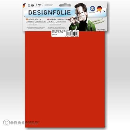 Oracover 50-022-B Designfolie Easyplot (L x B) 300 mm x 208 mm Hellrot