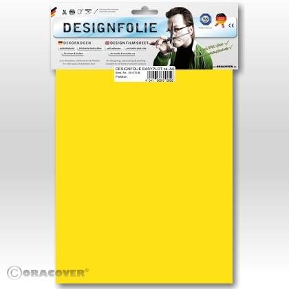 Oracover 50-033-B Designfolie Easyplot (L x B) 300 mm x 208 mm Cadmium-Gelb