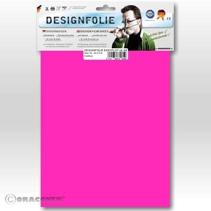Oracover 50-014-B Designfolie Easyplot (L x B) 300 mm x 208 mm Neon-Pink (fluoreszierend)