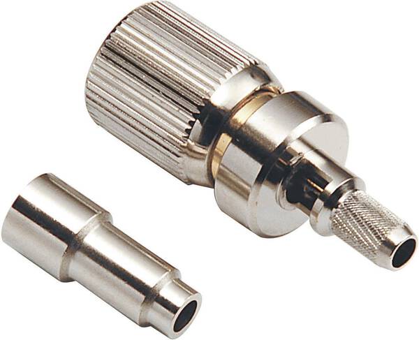 TRU COMPONENTS 1579310 1.6, 5.6-Koaxial-Steckverbinder Stecker, gerade 1 St.