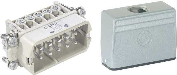 LAPP Steckverbinder-Set EPIC®KIT H-A 10 75009625 10 + PE Schrauben 1 Set