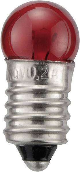 Barthelme 643521-1 Kugellampe, Fahrradlampe 3.50 V 0.70 W Rot 1 St.
