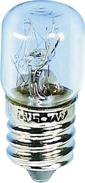 Barthelme 00132405 Kleinröhrenlampe 24 V 5 W E14 Klar 1 St.