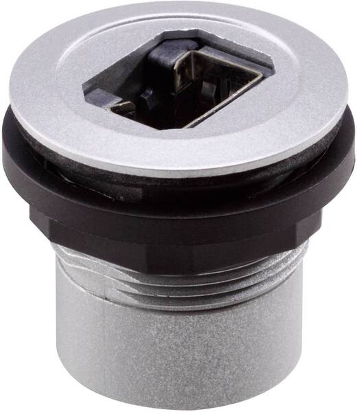 Schlegel RRJ_RJ45_STB RJ45-Einbaubuchse RRJ_RJ45_STB Buchse, Einbau Pole: 8P8C 1 St.
