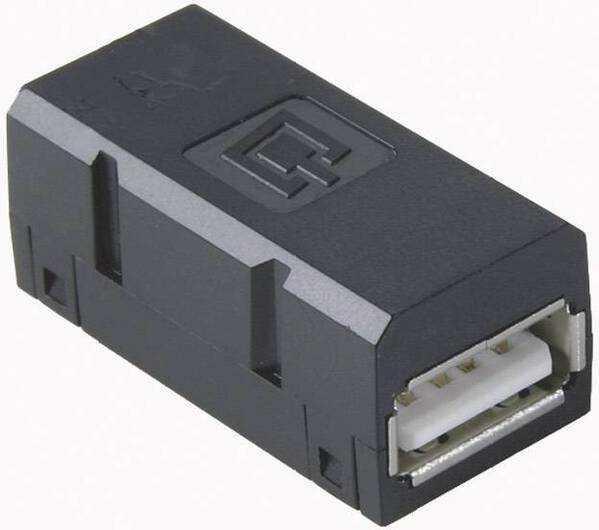 USB 2.0 Kupplung Kupplung, gerade 1401U00812KI Buchse A auf Buchse A 1401U00812KI Metz Connect Inhalt: 1 St.