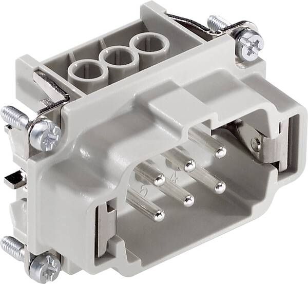 LAPP 10190000 Stifteinsatz EPIC® H-B 6 Gesamtpolzahl 6 + PE 1 St.