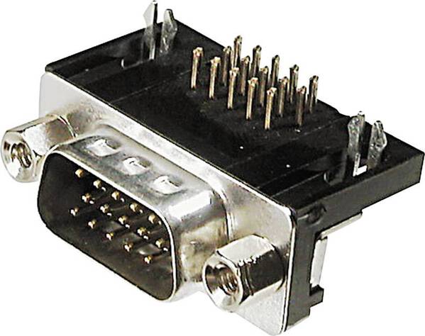 ASSMANN WSW A-HDS 26 A-KG/T D-SUB Stiftleiste 90 ° Polzahl: 26 Löten 1 St.