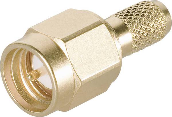 Telegärtner 100027629 100027629 SMA-Steckverbinder Stecker, gerade 50 Ω 1 St.