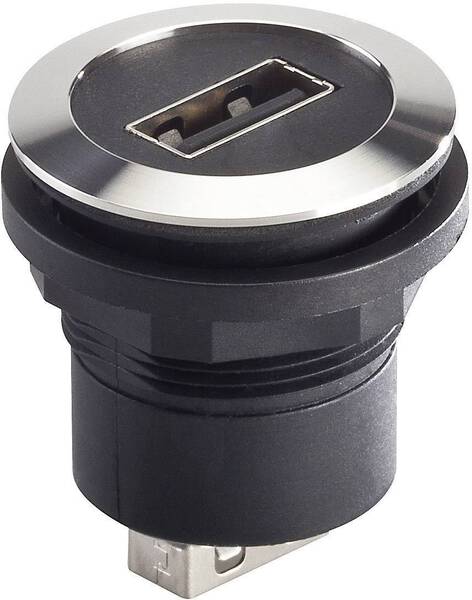 USB-Einbaubuchsen 2.0 Buchse, Einbau RRJVA_USB_AA RRJVA_USB_AA Schlegel Inhalt: 1 St.