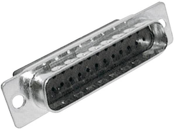 MH Connectors MHDBC25-SP 2101-0190-03 D-SUB Stiftleiste 180 ° Polzahl: 25 Crimpen 1 St.