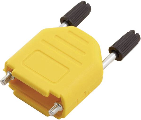MH Connectors MHDPPK09-Y-K 6353-0105-01 D-SUB Gehäuse Polzahl: 9 Kunststoff 180 ° Gelb 1 St.