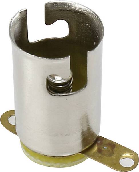 TRU COMPONENTS 794957 Lampenfassung Sockel (Miniaturlampen): BA9s Anschluss (Sockel): Lötöse 1 St.