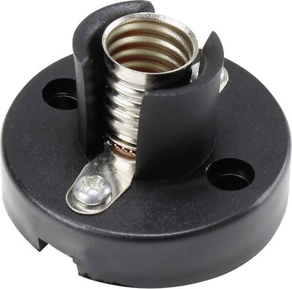 TRU COMPONENTS 794961 Lampenfassung Sockel (Miniaturlampen): E10 Anschluss (Sockel): Lötöse 1 St.