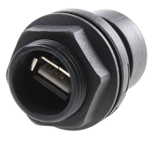 USB-Einbaubuchse PXP6042/B Vorderseite Typ B, Rückseite Typ A PXP6042/B Bulgin Inhalt: 1 St.