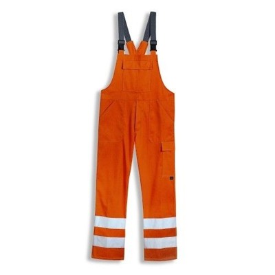 uvex - Warnschutz-Latzhose 8893, warn-orange, Größe 060
