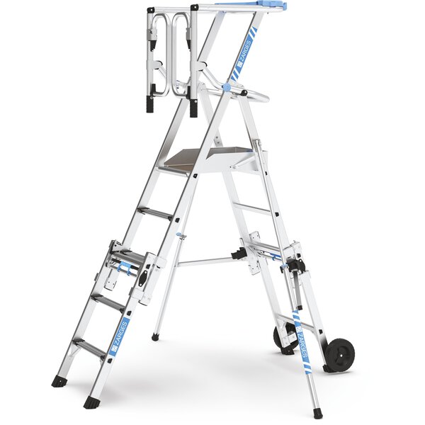 ZAP Masterflex Plus S - Teleskop-Plattformleiter 5 Stufen
