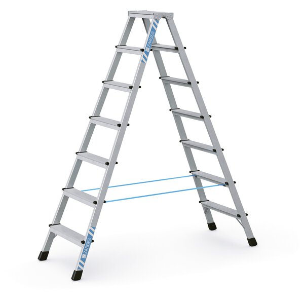 XLstep B - LM-Stufen-Stehleiter 2 x 7 Stufen