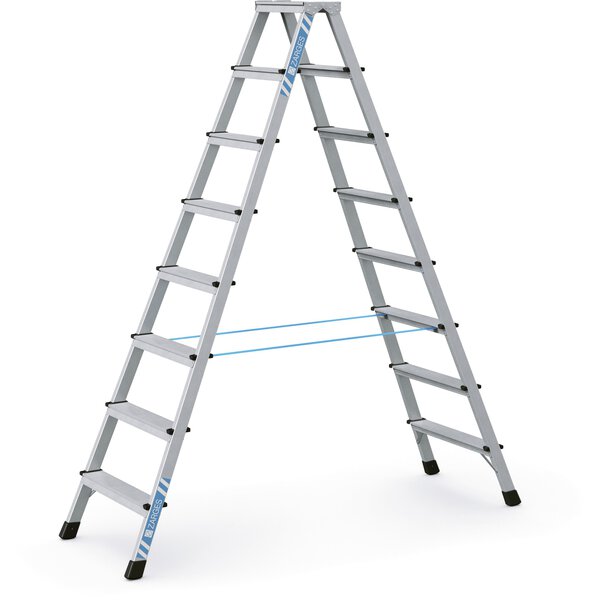 XLstep B - LM-Stufen-Stehleiter 2 x 8 Stufen