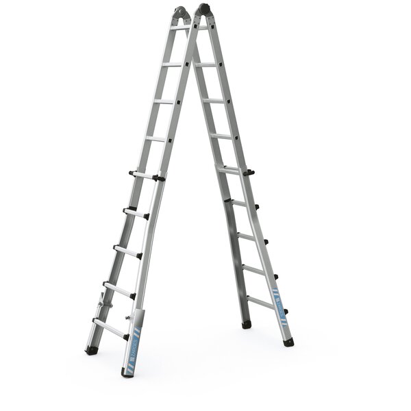 Variotec V - Teleskopleiter 4 x 5 Sprossen