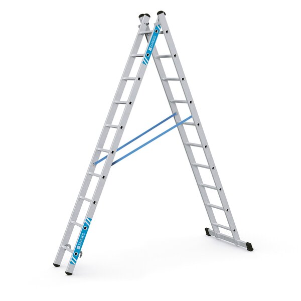Combimaster Plus X - Kombi-Steh-Schiebeleiter 2 x 10 Sprossen